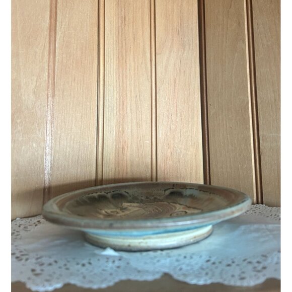 Vintage Colby Clayworks Studio Pottery Plate Dish Rustic Catchall - Picture 2 of 4
